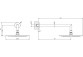 Верхний душ Gessi Anello, круглая, 250mm, regulowana, с держателем ściennym 358mm - Copper Brushed PVD