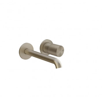 Смеситель для душа Gessi Habito термостатическая 2-drożna внешний элемент - Finox Brushed Nickel