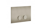 Смывная клавиша Gessi, dla stelaży Sigma 8 i 12 - Finox Brushed Nickel