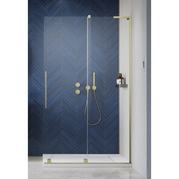 Душевая кабина Radaway Furo-SL Walk-in 1200x2000mm, вариант правосторонний, profil чёрный