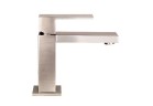 Смеситель для раковины Gessi Rettangolo без пробки - Finox Brushed Nickel