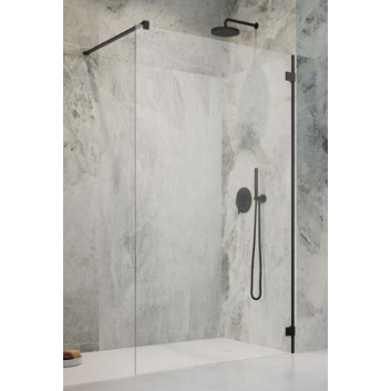 Душевая кабина Radaway Essenza Pro Gold Walk-in 120, стекло бесцветное, profil золотой