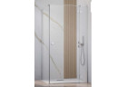 Двери для душа Radaway Essenza New KDJ 120 cm, правые - стекло прозрачные с плёнкой Easy Clean, profil GunMetal