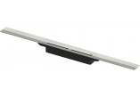 Profil душевой Tece Drainprofile с плёнкой PVD, хромированная сталь 1000 mm, в цвете чёрный 