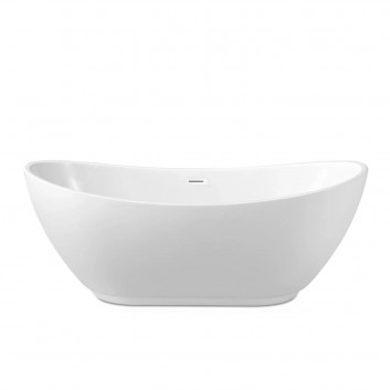 Раковина подвесная WC Balneo Luna Tornado 36,5x48,5 cm, белая bez kołnierza с крышкой с микролифтом z duroplastu