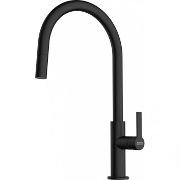 Смеситель кухонный с выдвижным изливом Franke Eos Neo pull-out spray - antracyt