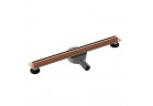 Линейный канал напольный Balneo Slim & Low ProLine Copper 70 cm - miedziany
