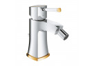 Смеситель для биде Grohe Grandera однорычажный - хром / золотой