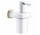 Держатель Grohe Grandera z ceramicznym dozownikiem na mydło - хром / золотой