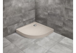 Поддон акриловый, полукруглый Radaway DOROS A 80x80, белый