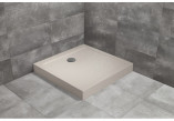 Поддон квадратный Radaway Doros C Compact, квадратный 90x90 cm - stone kaszmirowy