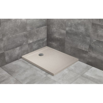 Поддон прямоугольный Radaway Doros D, 130x90cm, акриловый, stone white