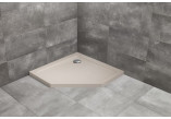 Поддон прямоугольный Radaway Doros F, 140x80cm, акриловый, stone white