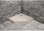 Поддон прямоугольный Radaway Doros F Compact, 140x80cm, акриловый, stone белый