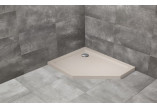 Поддон пятиугольный левый Radaway Doros PT E 100x80cm белый