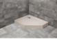Поддон пятиугольный левый с корпусом Radaway Doros PT E Compact 100x80cm белый