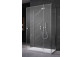 Двери для душа Radaway Essenza New KDJ+S 90 cm, левые, profil хром, стекло прозрачное