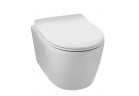 Раковина подвесная WC Balneo Luxa Tornado 36,5x48,5 cm, белая bez kołnierza с крышкой с микролифтом z duroplastu