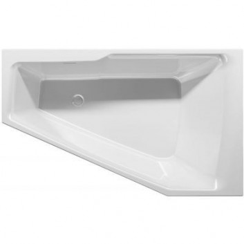 Ванна пристенная Riho Desire Back2Wall свободностоящая, акриловая 180 x 84 cm, с сифоном - белая