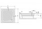 Obudowa поддона Sanplast Classic OBa/CL 90x90x15 biew - белая