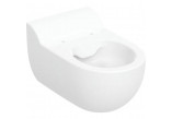 Подвесной раковина WC для детей ,унитаз, Geberit Bambini, белая