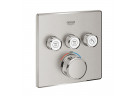 Смеситель термостатическая Grohtherm SmartControl do obsługi trzech wyjść wody - нержавеющая сталь