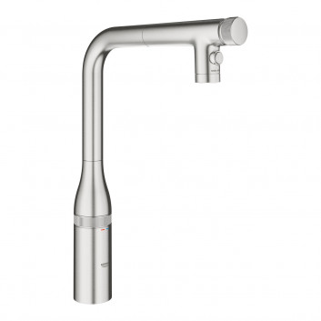 Смеситель для мойки Grohe Zedra SmartControl, выдвижной излив, хром