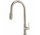 Смеситель кухонный Franke Maris Slim Clear Water J Pull-Out напольный - сталь