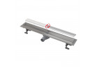 Линейный канал Alcaplast душевой 85 cm с решёткой dwustronnym - хром
