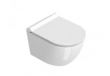 Раковина WC Catalano Sfera 50x35 cm подвесной, Silentech (bez kołnierza) - белый глянец