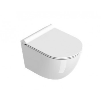 Раковина Catalano Sfera 55x35 cm подвесной Silentech (bez kołnierza) - tortora мат.
