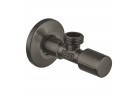 Вентиль угловой Grohe, DN 15 - brushed hard graphite
