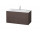 Шкафчик для раковины Duravit L-Cube, подвесной 1020 x 481 mm - дуб тёмный szczotkowany