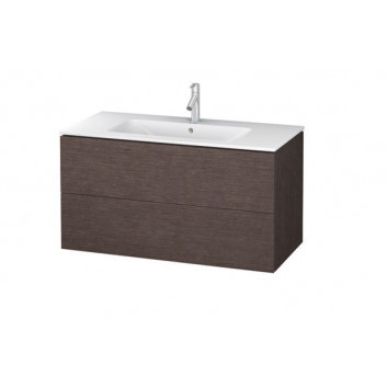 Шкафчик для раковины Duravit L-Cube, подвесной 820 x 481 mm - белая, благородный блеск