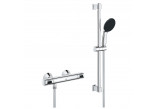 Смеситель для душа с термостатом Grohe Precision Flow, скрытая, с набором для душа - хром