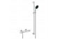 Смеситель для душа с термостатом Grohe Precision Flow, скрытая, с набором для душа - хром