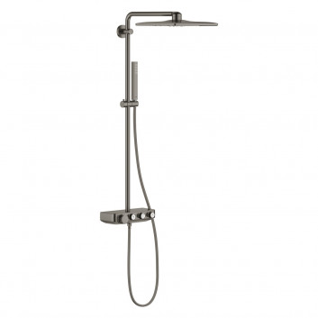 Душевой гарнитур Grohe Euphoria SmartControl System 310 Duo с термостатом - brushed hard graphite