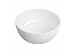 накладная раковина OMNIRES SHELL M+, 60 x 35 cm - black lava