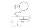 Зеркало GROHE SELECTION - Brushed cool sunrise