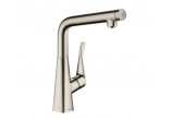 Смеситель кухонный Hansgrohe Talis M54, однорычажный 210, выдвижной излив, 2jet - нержавеющая сталь finish