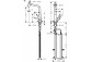 Смеситель кухонный Hansgrohe Metris Select M71, однорычажный 320, 1jet - нержавеющая сталь finish