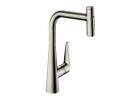 Смеситель кухонный Hansgrohe Talis Select M51, однорычажный 300, выдвижной излив, 2jet, sBox - нержавеющая сталь finish