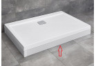 Панель для поддона prostokątnego Radaway Argos D 120 cm алюминий - белая