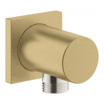 Соединительное колено Grohe Grandera настенные - хром / золотой