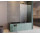 Шторки на ванну Radaway Furo SL PND II 120x150 cm, przesuwny, правый - стекло бесцветное, profil хром