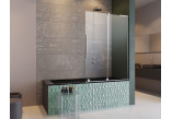 Шторки на ванну Radaway Furo SL PND II 100, левый, стекло бесцветное, 100x150cm, przesuwny, profil хром