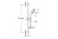 Душевой гарнитур Grohe New Tempesta 100, dwustrumieniowy, хром 