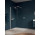 Двери раздвижные Walk-In Huppe Xtensa pure 4-угл., 140 cm 1 створчатые с металлическим сегментом - профиль серебряный блестящий, стекло прозрачное z AntiPlaque, z dodatkową opcją wyposażenia listwą ścienną Select+