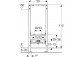 Инсталляция скрытого монтажа Geberit DuofixBasic H112 для биде
