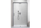 Двери для душа раздвижные Radaway Idea Black DWJ 100 Левые 98.7-101.2x200.5cm, profil чёрный, стекло бесцветное- sanitbuy.pl